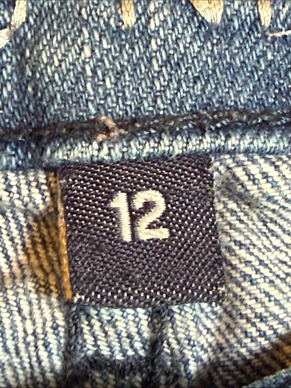Distressed Light Blue Denim girls youth Shorts - Picture 3 of 9